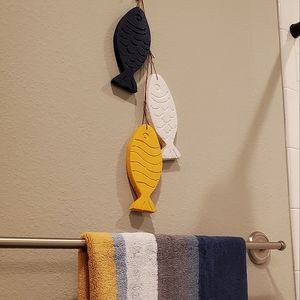 Custom made Nautical Fish 3 set